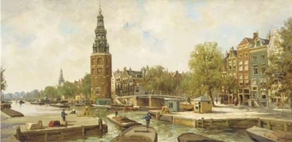 View On The Montelbaanstoren, Amsterdam - view 1