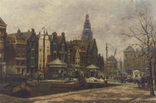 Damrak Entree Amsterdam: A View Of The Damrak, Amsterdam - view 1