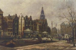 Damrak Entree Amsterdam: A View Of The Damrak, Amsterdam Damrak Entree Amsterdam: A View Of The Damrak, Amsterdam