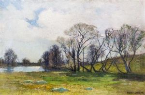 Landscape With Trees, '92 by Eugene Leslie Smythe