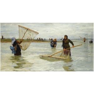 Shrimpers by Lionel Percy Smythe