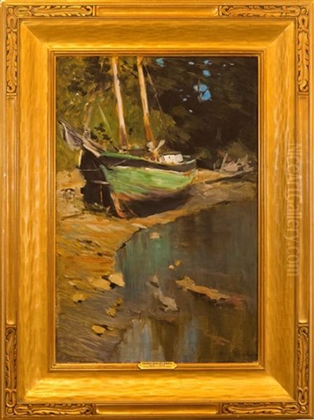 The "st. George" And The "arethusa" On The Hamoaze Near Bull Point - view 1