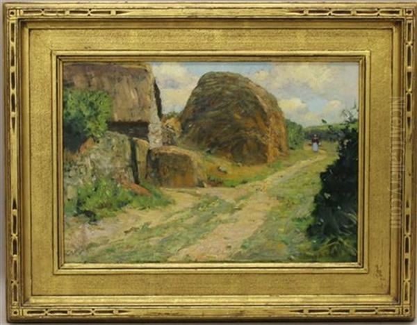 Barn Yard Haystacks - view 1