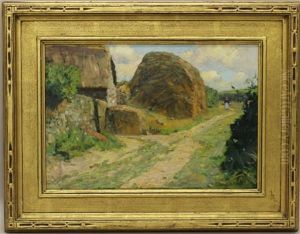 Barn Yard Haystacks