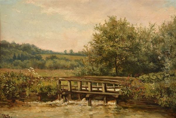 A Pool At Chippenham, Bucks; The Colne At Rickmansworth - view 1