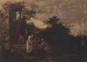 Rebecca And Eliezer At The Well