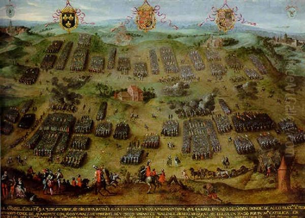 The Battle Of Montcontour, 30 October 1569 - view 1