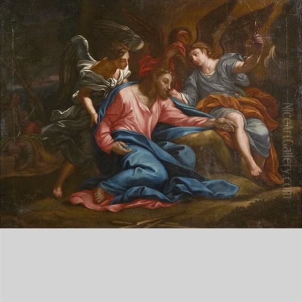Christ On The Mount Of Olives - view 1