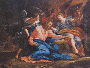 Christ On The Mount Of Olives by Jan Snellinck the Younger