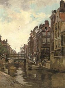 Delfsche Vaart, Rotterdam - Daily Activities Along A Dutch Canal