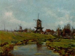 A View On Schiedam by Chris Snijders
