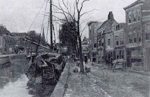 A Canal In The Hague by Chris Snijders