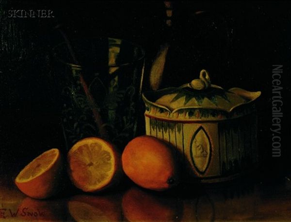 Still Life With Lemons And Crockery - view 1