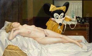 Minnie Mouse In Repose by William Snyder