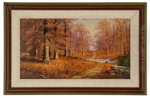 Autumn Landscape by William Mckendree Snyder