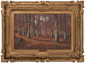Beechwoods by William Mckendree Snyder