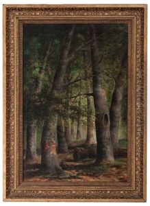 Forest Landscape by William Mckendree Snyder