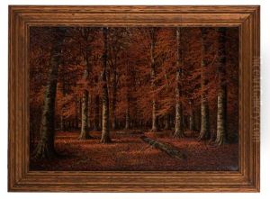 Autumn Landscape by William Mckendree Snyder