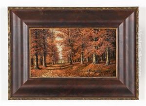 Autumn Landscape by William Mckendree Snyder