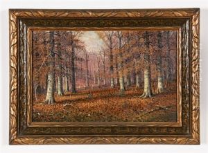 Autumn Landscape by William Mckendree Snyder