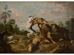Kampf Der Wolfe Und Hunde Kampf Der Wolfe Und Hunde