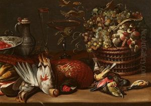 Still Life With Fruit And Game by Frans Snyders
