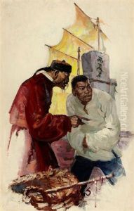 Story Illustration by William F. Soare