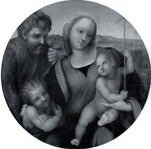 Holy Family With Saint John The Baptist
