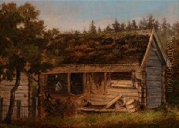 An Old Hunting Lodge - view 1