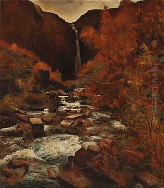 A Stream In The Mountains - view 1