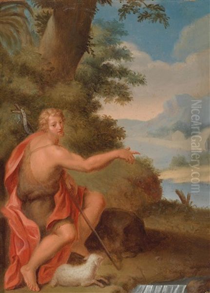 Saint John The Baptist In A Landscape - view 1