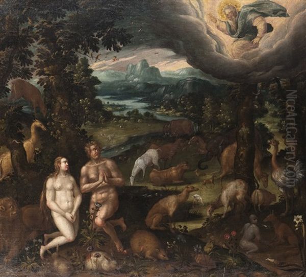 Adam Et Eve Chasses Du Paradis - view 1