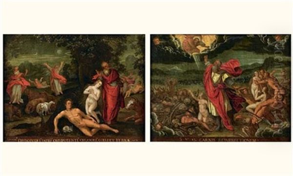 La Creation Du Monde (+ Le Jugement Dernier; Pair) - view 1