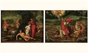 La Creation Du Monde (+ Le Jugement Dernier; Pair) by Jan (Hans) Soens