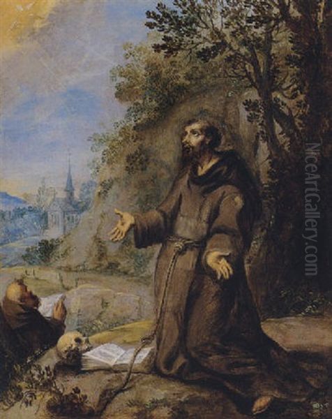 Saint Francis Receiving The Stigmata - view 1