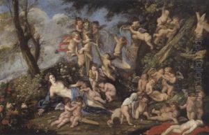 Allegoria Della Primavera by Jan (Hans) Soens