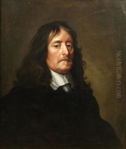 Portrait Of A Gentleman, Bust-length, In Black by Gerard van Soest