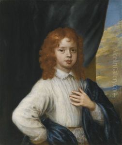 Portrait Of A Boy by Gerard van Soest