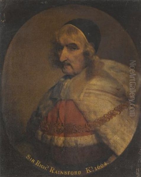 Portrait Of Chief Justice Sir Richard Rainsford - view 1