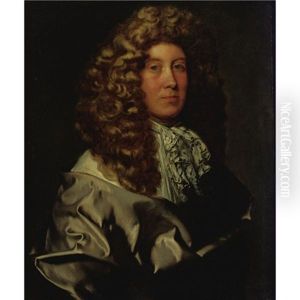 Portrait Of A Gentleman Of The Ashley-cooper Family by Gerard van Soest