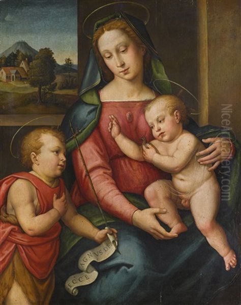 Madonna And Child With The Infant Saint John - view 1