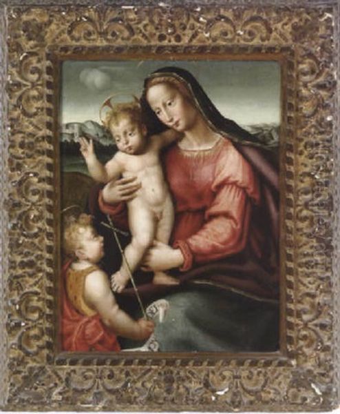 Madonna Con Bambino E San Giovannino - view 1