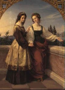 Die Beiden Leonoren by Carl Ferdinand Sohn