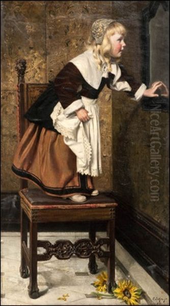 A Girl By The Mirror - view 1