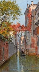 Palazzo Albrizzi; Fishing Boats, Venice