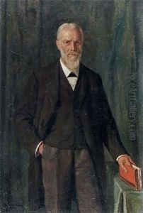 Bildnis Prof. Grainer(?) by Otto Sohn-Rethel