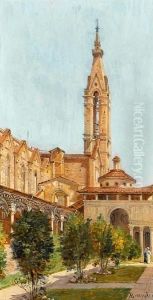 A View Of The Pazzi Chapel, Florence