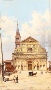 Santa Maria Novella, Florence by Antonietta Brandeis