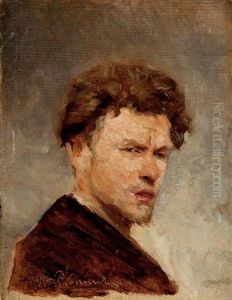 Portrait Of The Artist Vassily Maximov