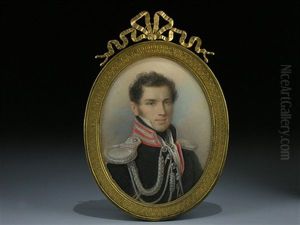 Portrait Des S. Lanskoj by Petr Fedorovich Sokolov